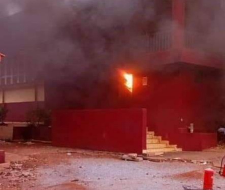 Incendie à l'Université Général Lansana Conté de Sonfonia: voici les dernières nouvelles - Infosreelles.com 